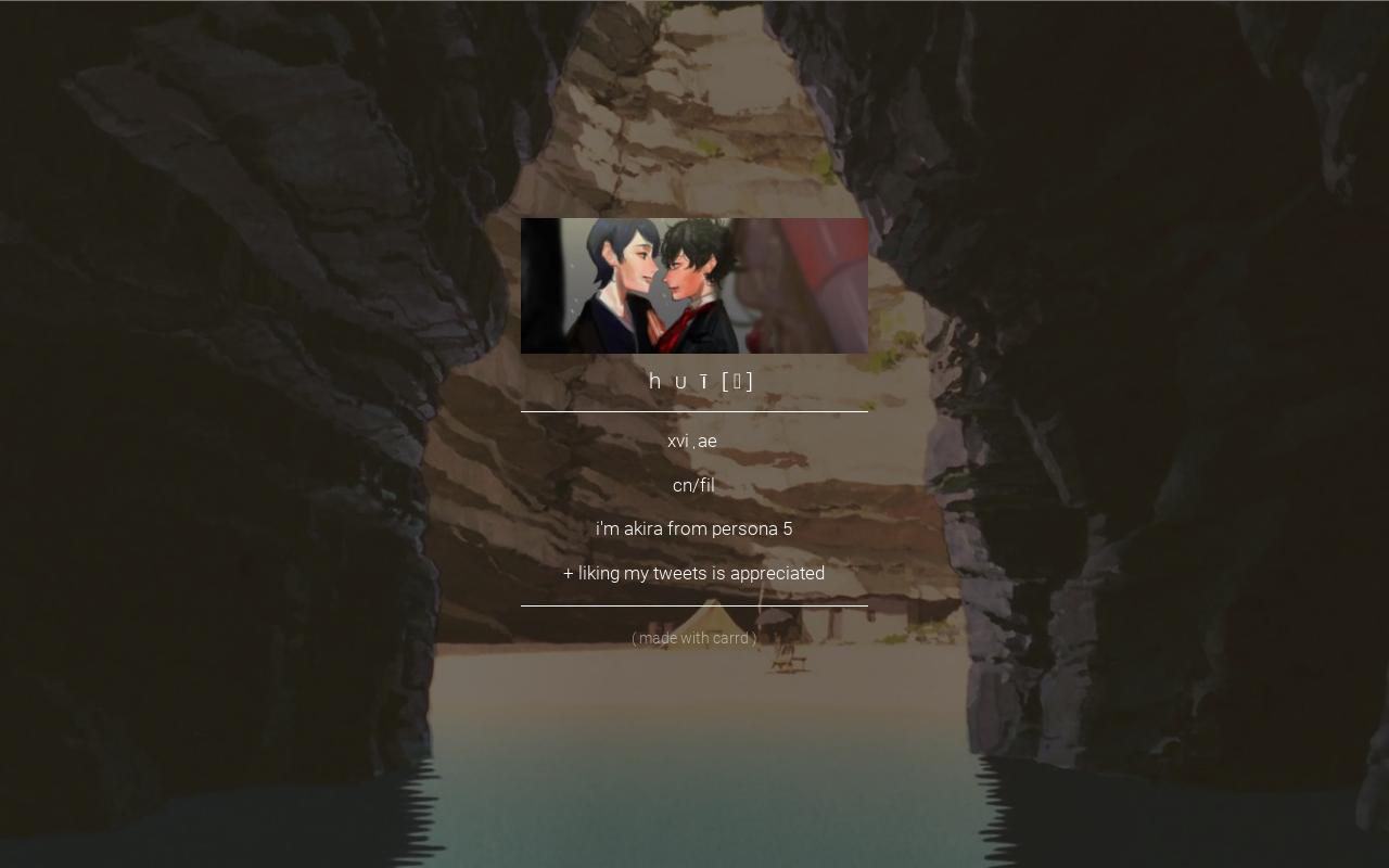 Carrd profile picture for @mona